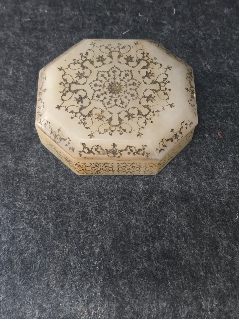 White Jade stone Box